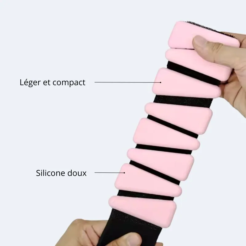 Bracelets lestés Pilates pour chevilles et poignets, vue 4