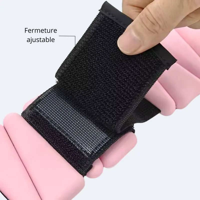 Bracelets lestés Pilates pour chevilles et poignets, vue 5