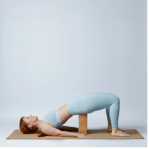 Brique de yoga en liège naturel pour yoga et Pilates