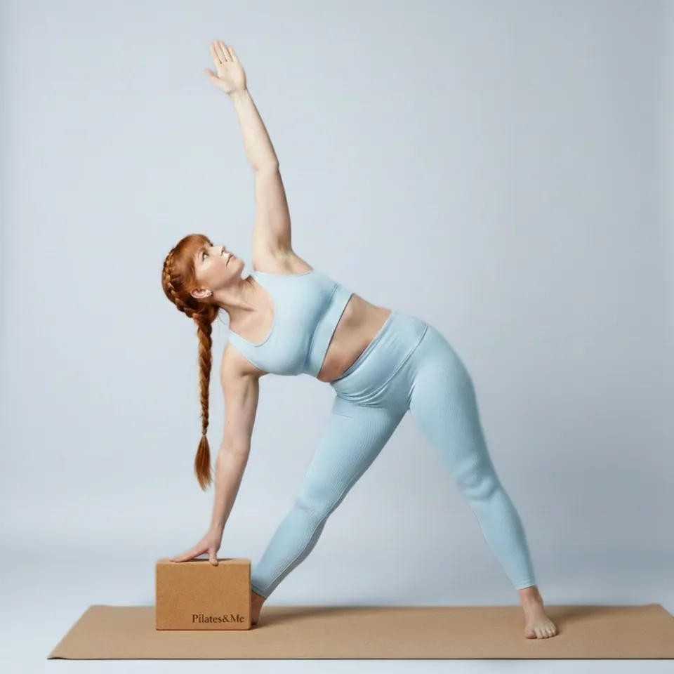Brique de yoga en liège naturel pour yoga et Pilates, vue 2