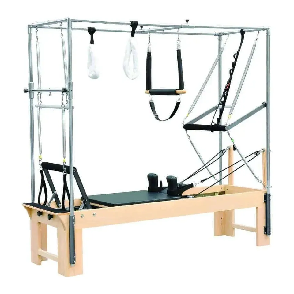 Cadillac Pilates combiné reformer en bois Falaise, vue 2