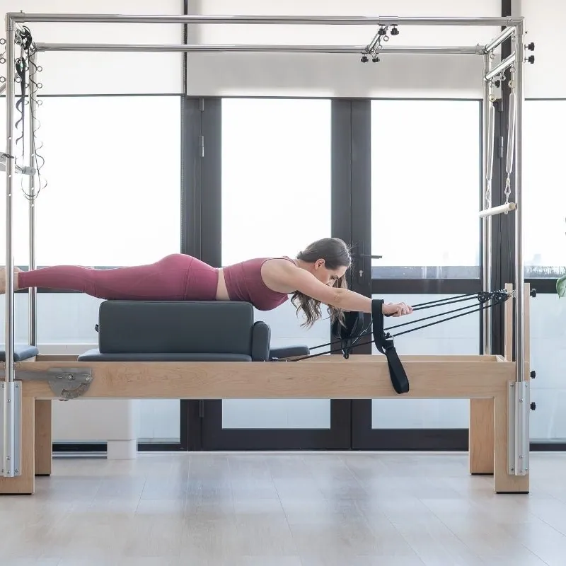 Cadillac Reformer Pilates en bois Méridien, vue 4