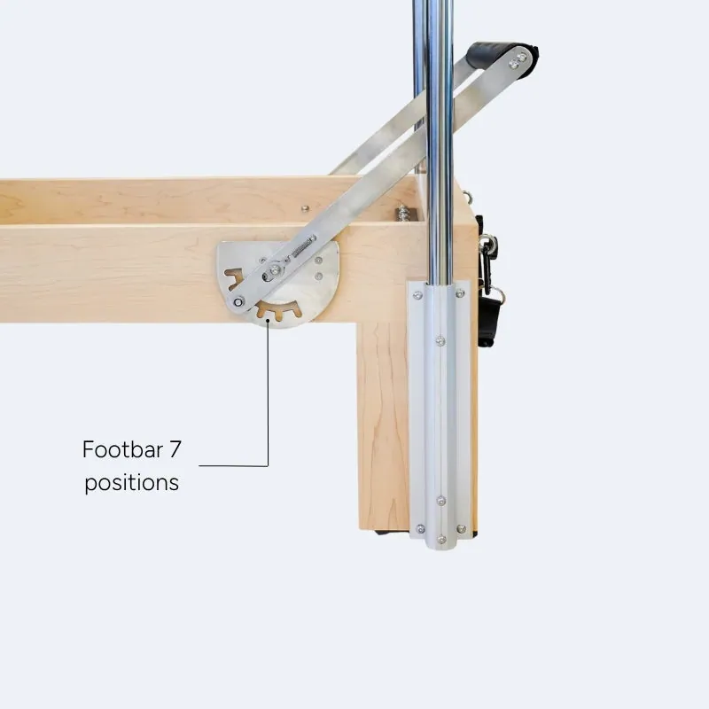 Cadillac Reformer Pilates en bois Méridien, vue 7