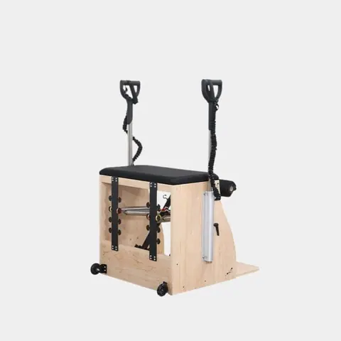 Chaise Pilates en bois d’érable Onde