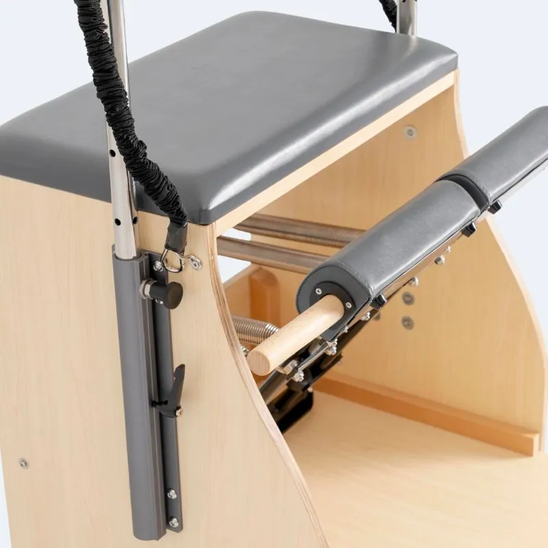 Chaise Pilates en bois d’érable Onde, vue 5