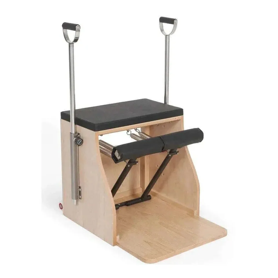 Chaise Pilates combo en bois à poignées Garrigue