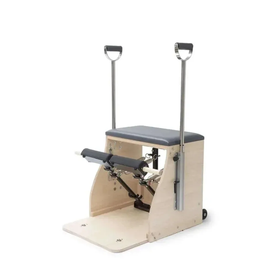 Chaise Pilates Combo en bois avec poignées Pinède, vue 2