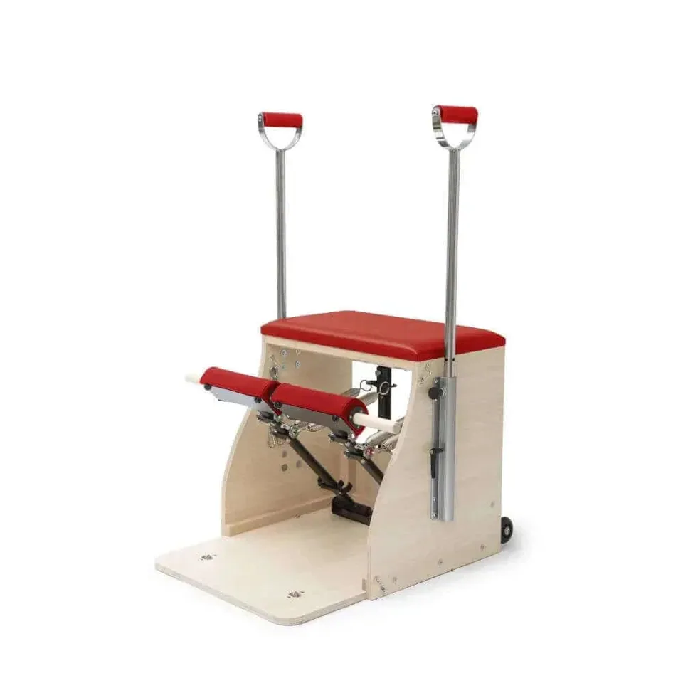 Chaise Pilates Combo en bois avec poignées Pinède, vue 6