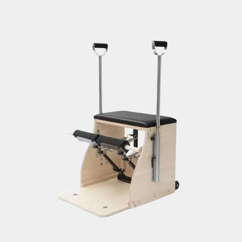 Chaise Pilates Combo en bois avec poignées Pinède, vue 7