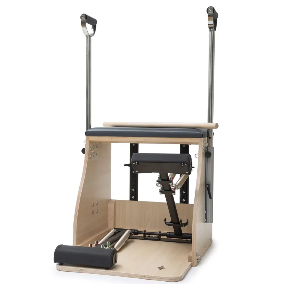 Chaise Pilates Combo en bois avec poignées Pinède, vue 8