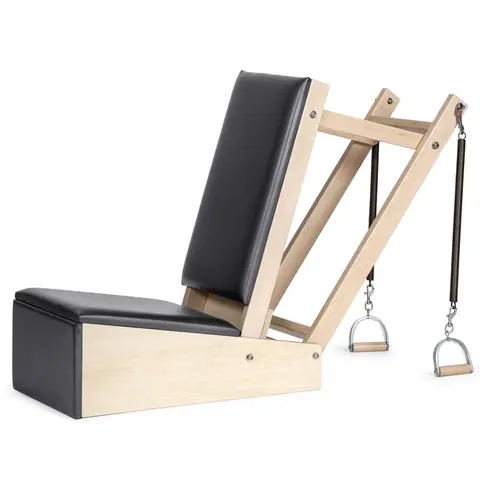 Chaise Pilates compacte en bois Lichen