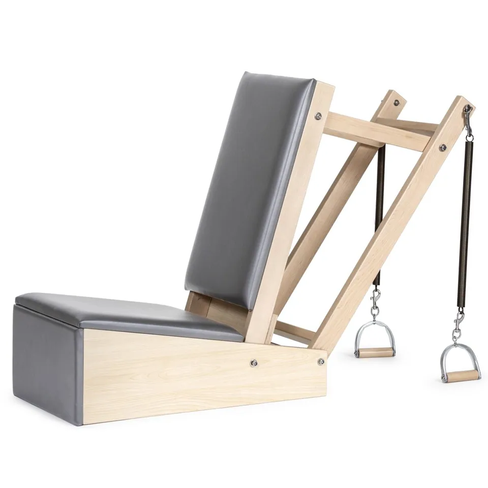 Chaise Pilates compacte en bois Lichen, vue 2