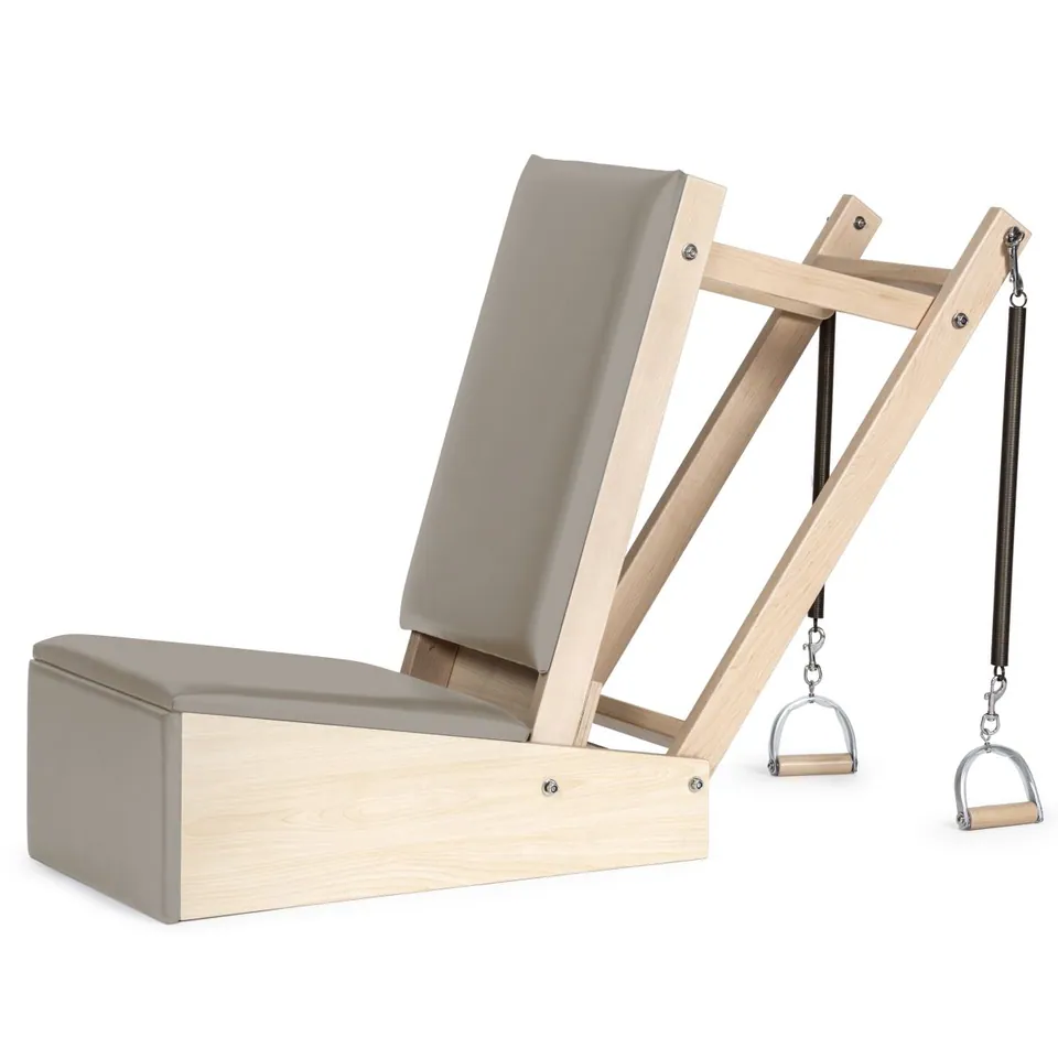 Chaise Pilates compacte en bois Lichen, vue 4
