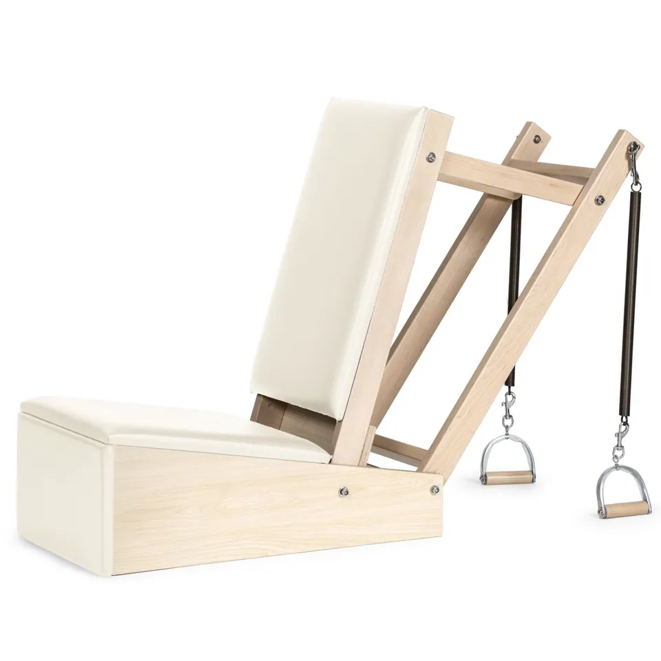 Chaise Pilates compacte en bois Lichen, vue 5