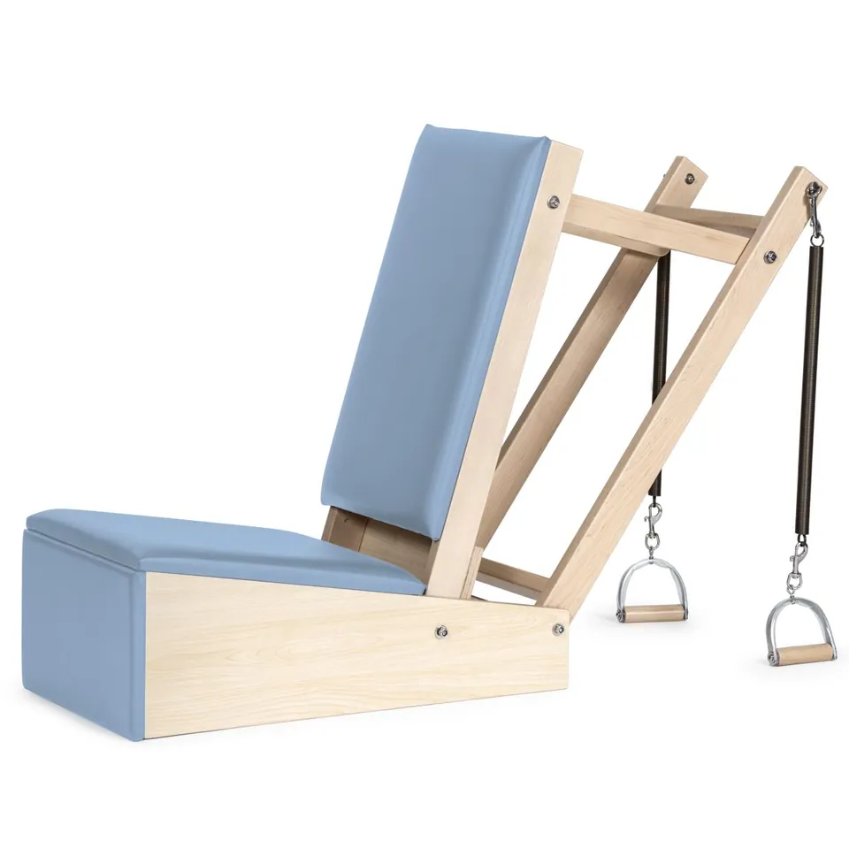 Chaise Pilates compacte en bois Lichen, vue 6