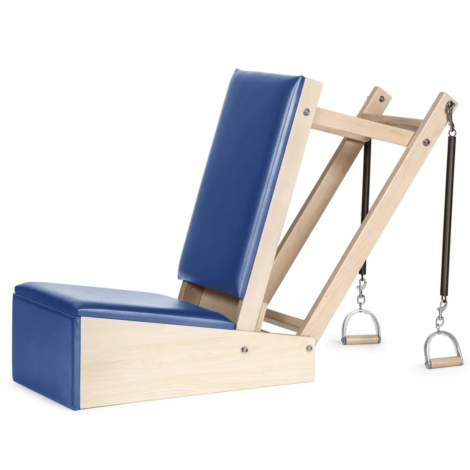 Chaise Pilates compacte en bois Lichen, vue 8