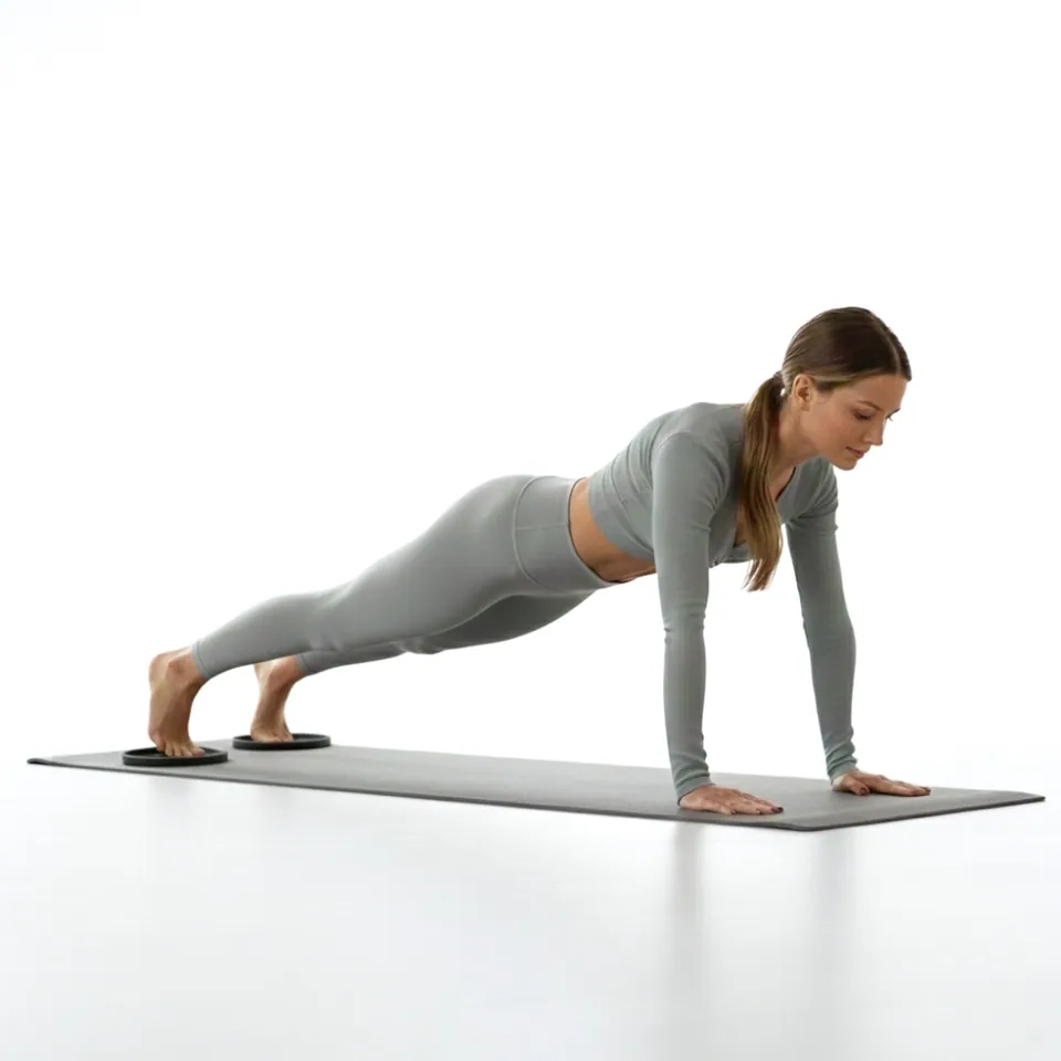 Disques glissants Pilates (sliders), la paire, vue 3