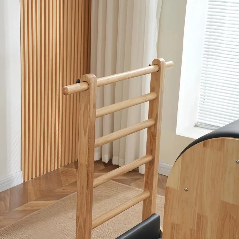 Ladder Barrel Pilates en bois et similicuir Orme, vue 5