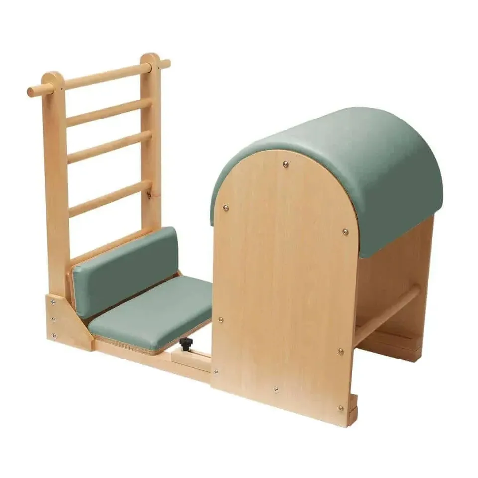 Ladder Barrel Pilates en bois avec plateformes Roche, vue 4