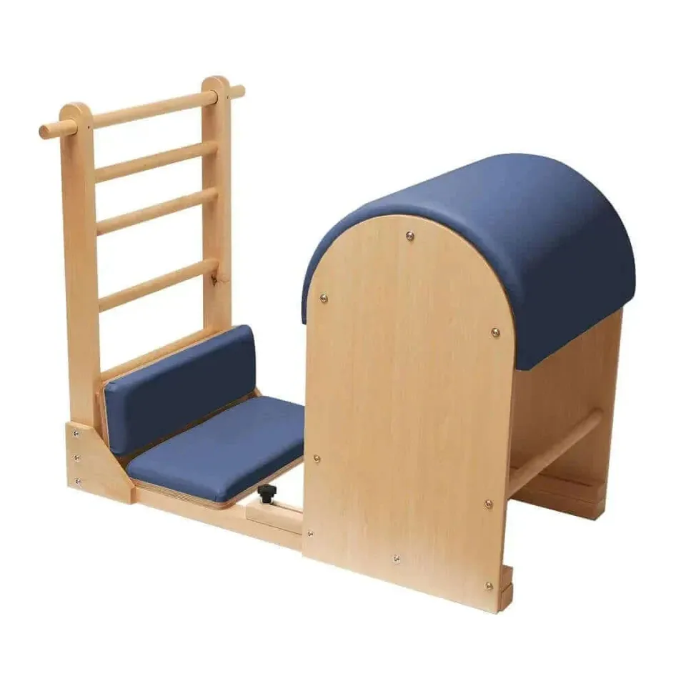 Ladder Barrel Pilates en bois avec plateformes Roche, vue 5