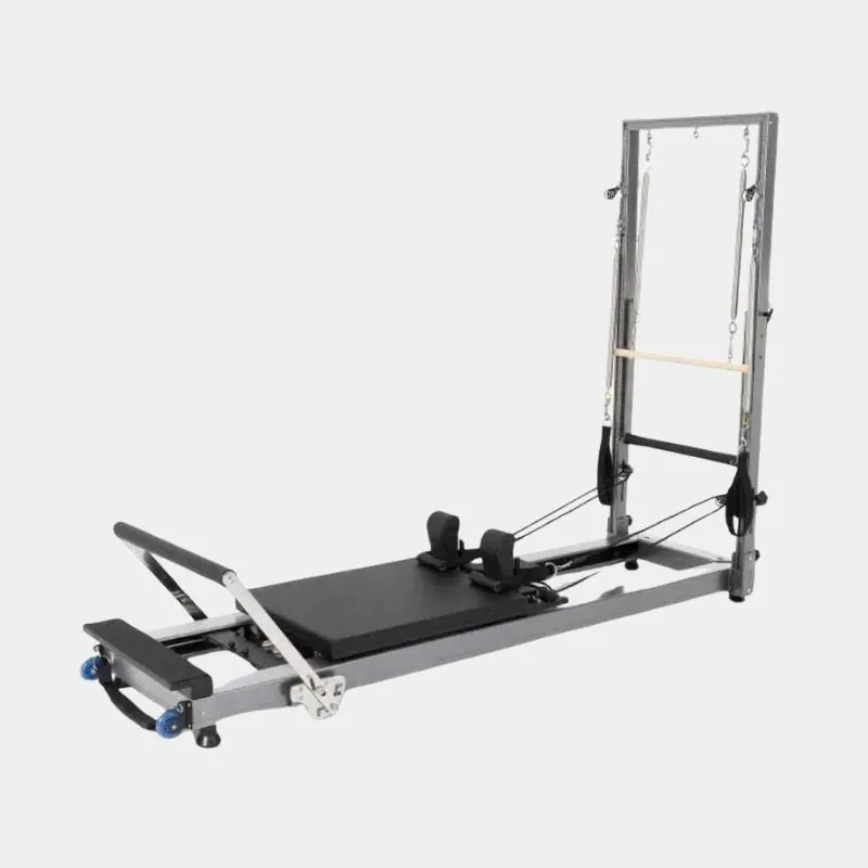 Reformer Pilates en aluminium avec tour Bise, vue 5