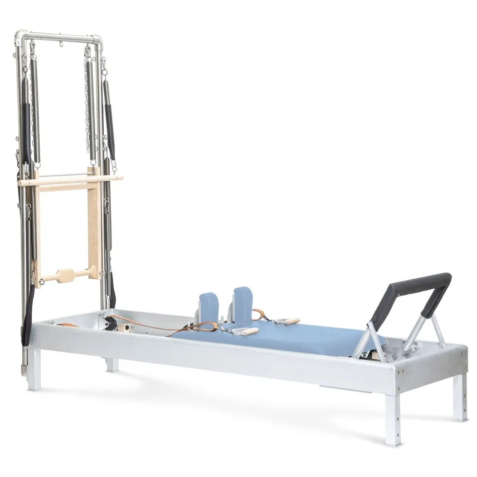 Reformer Pilates classique en aluminium avec tour Fougère, vue 5
