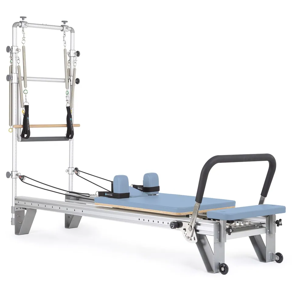 Reformer Pilates aluminium avec tour Sommet, vue 5