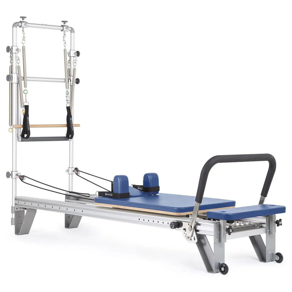 Reformer Pilates aluminium avec tour Sommet, vue 7