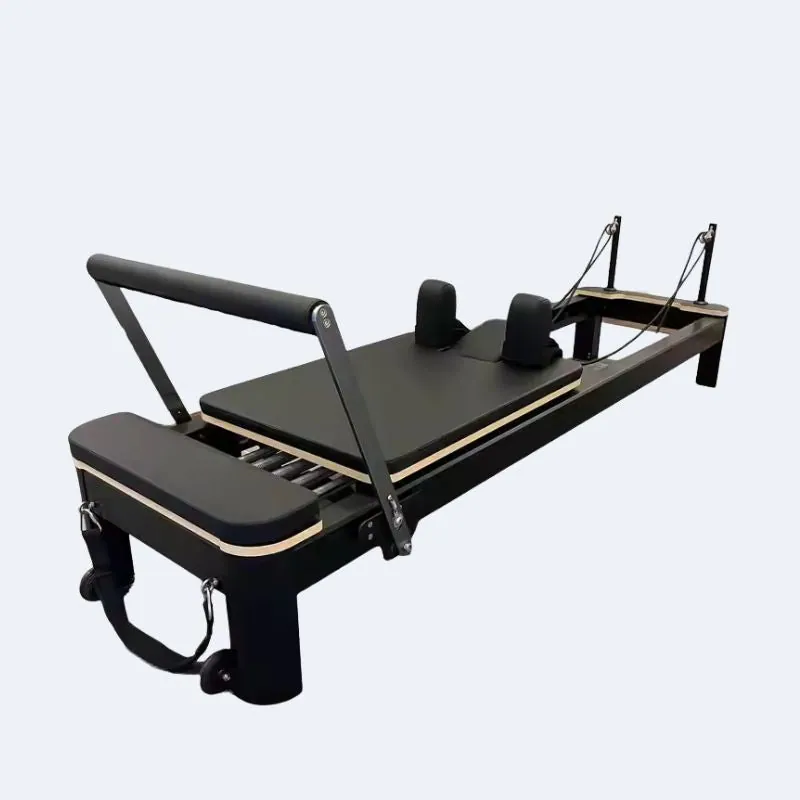 Reformer Pilates en aluminium Basalte, vue 4