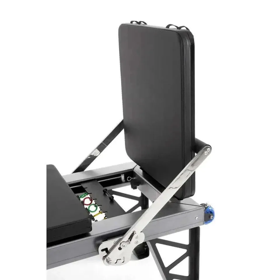 Reformer Pilates en aluminium empilable Delta, vue 7