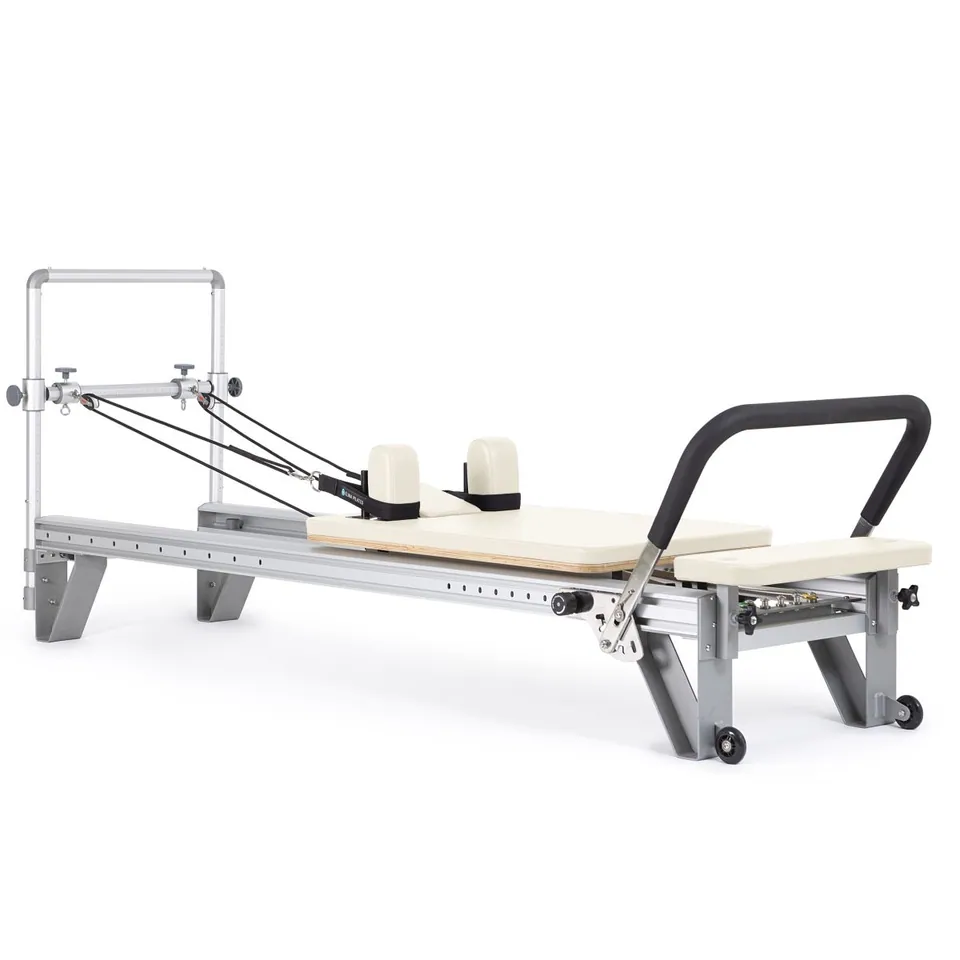 Reformer Pilates en aluminium avec mini tour Fjord, vue 3