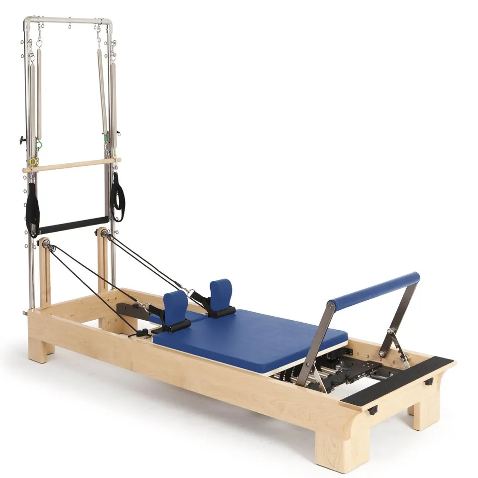 Reformer Pilates avec tour en bois d'érable Lande, vue 7