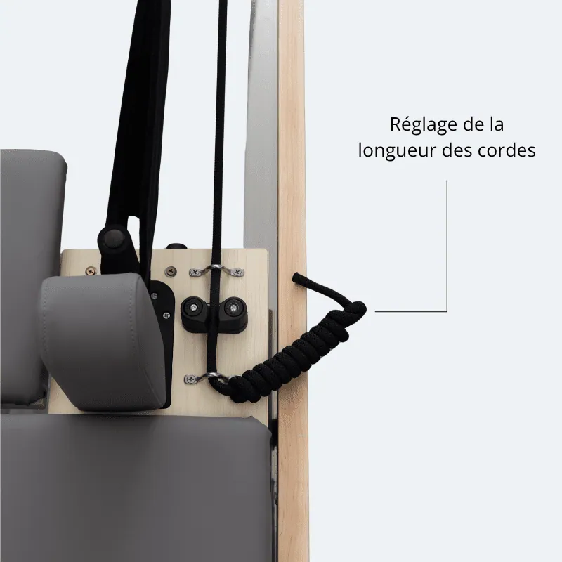 Reformer Pilates avec tour en érable Havre, vue 8