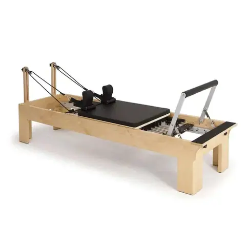 Reformer Pilates en bois d’érable Aube