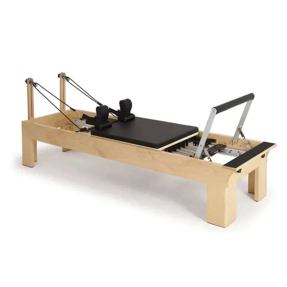 Reformer Pilates en bois d’érable Aube