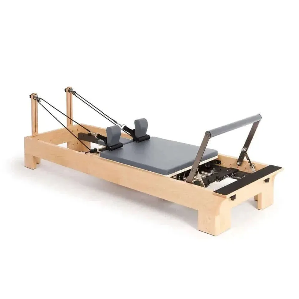 Reformer Pilates en bois d'érable Cèdre