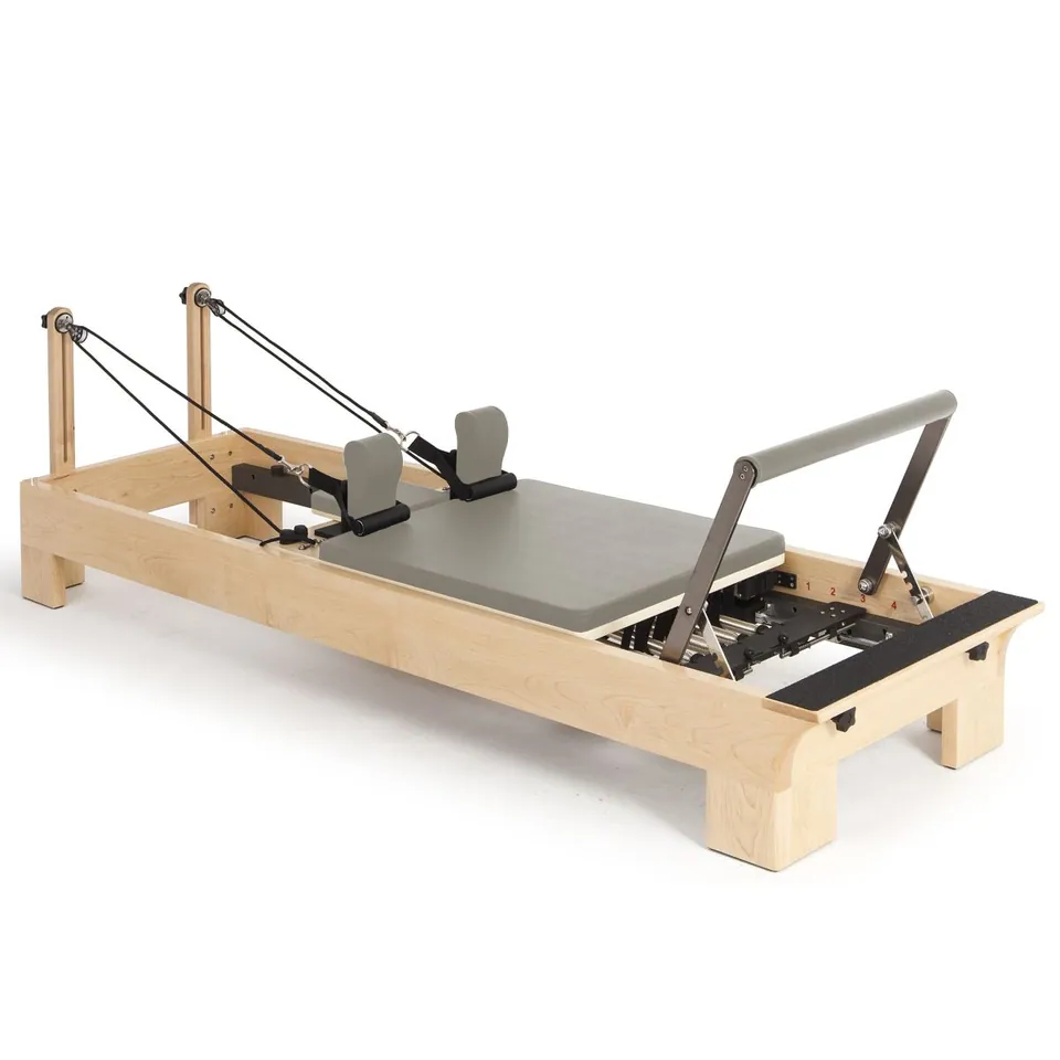 Reformer Pilates en bois d'érable Cèdre, vue 3