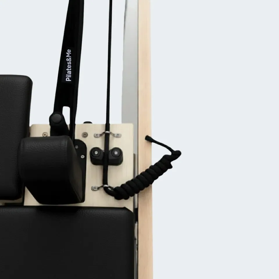 Reformer Pilates en bois d'érable Isard, vue 2