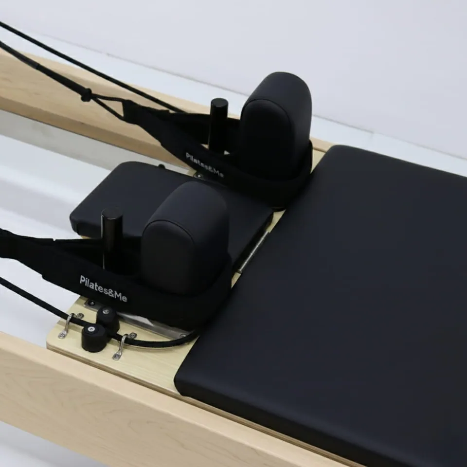 Reformer Pilates en bois d'érable Isard, vue 5