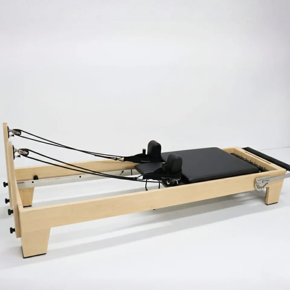 Reformer Pilates en bois d'érable Isard, vue 6