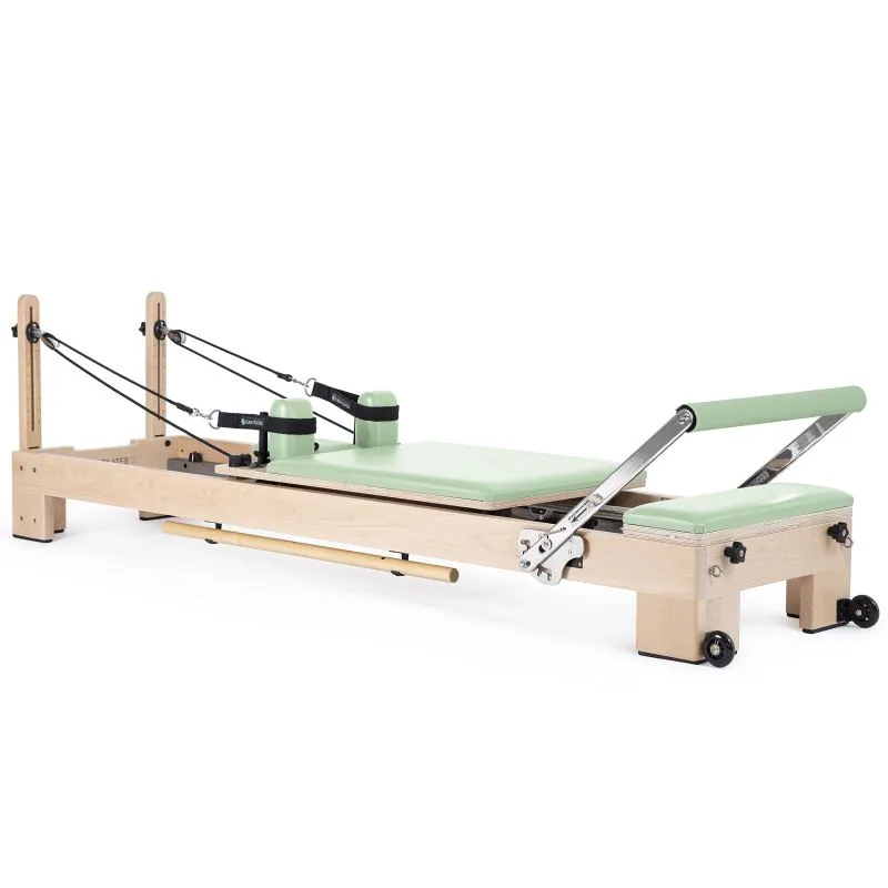 Reformer Pilates en bois de hêtre Saule, vue 6