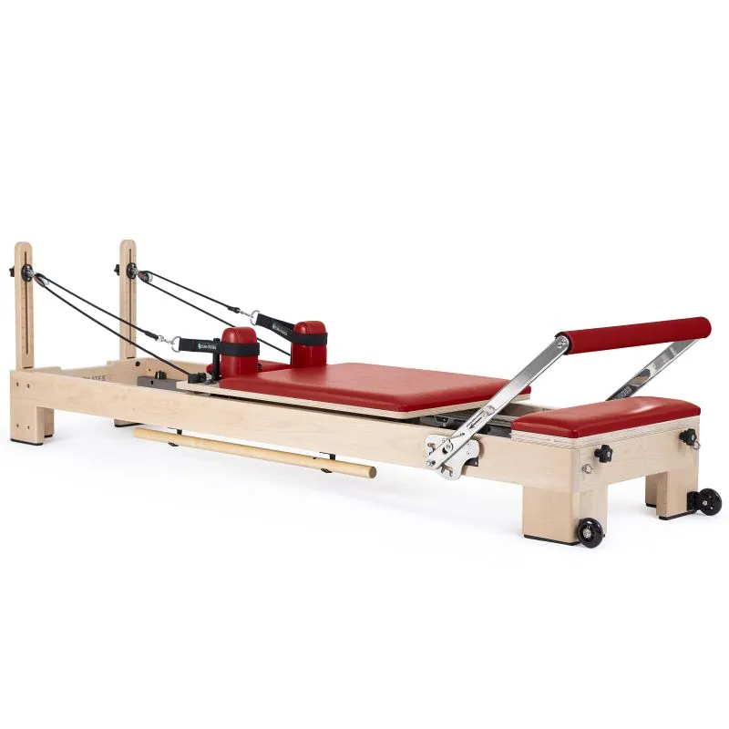 Reformer Pilates en bois de hêtre Saule, vue 8