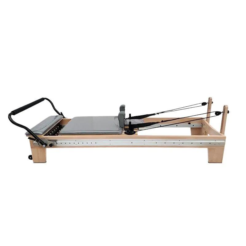 Reformer Pilates en bois à rail ajustable Tamaris, vue 2