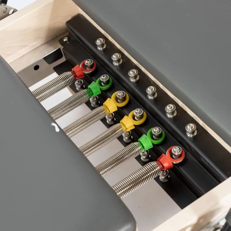 Reformer Pilates en bois à rail ajustable Tamaris, vue 7