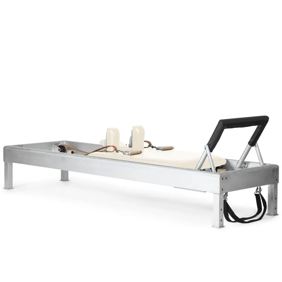 Reformer Pilates classique en aluminium Givre, vue 4