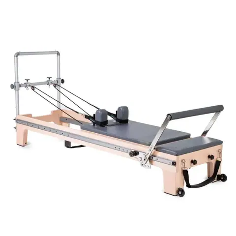 Reformer Pilates en érable avec mini tour Marée