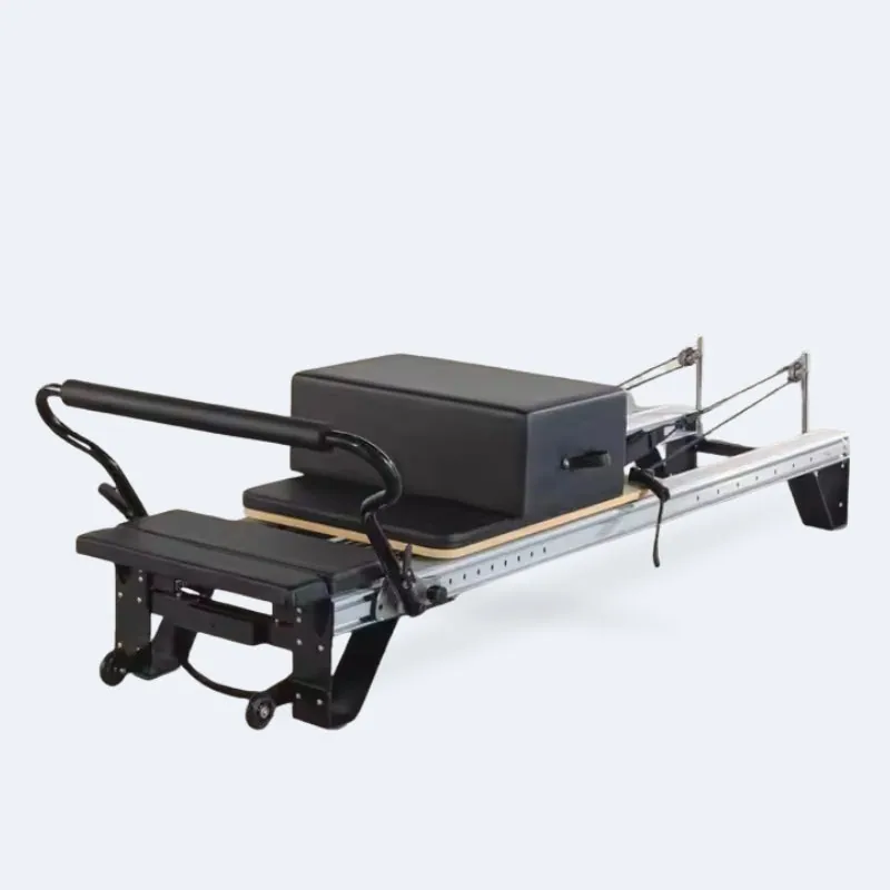 Reformer Pilates pliable en aluminium Silex, vue 2