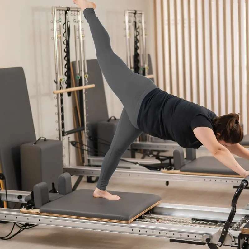 Reformer Pilates pliable en aluminium Silex, vue 3
