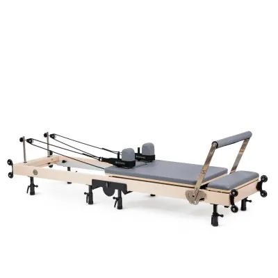 Reformer Pilates pliable en bois d'érable Dune, vue 2
