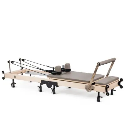 Reformer Pilates pliable en bois d'érable Dune, vue 3